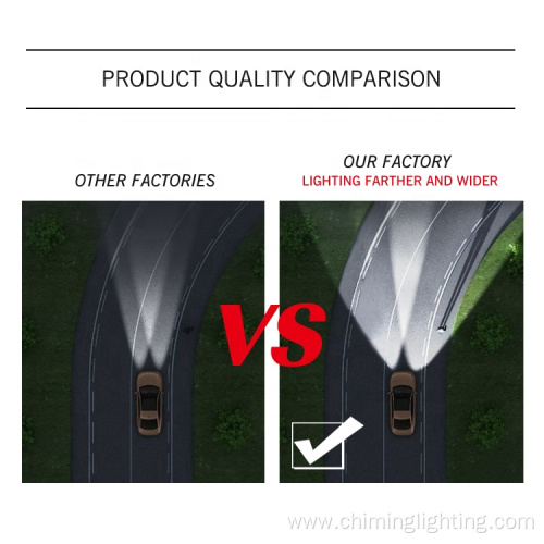 round 9" driving light with position light